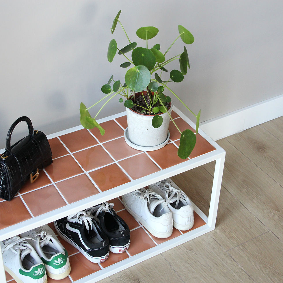 M-Shoey Orta Sehpa - Grid Design