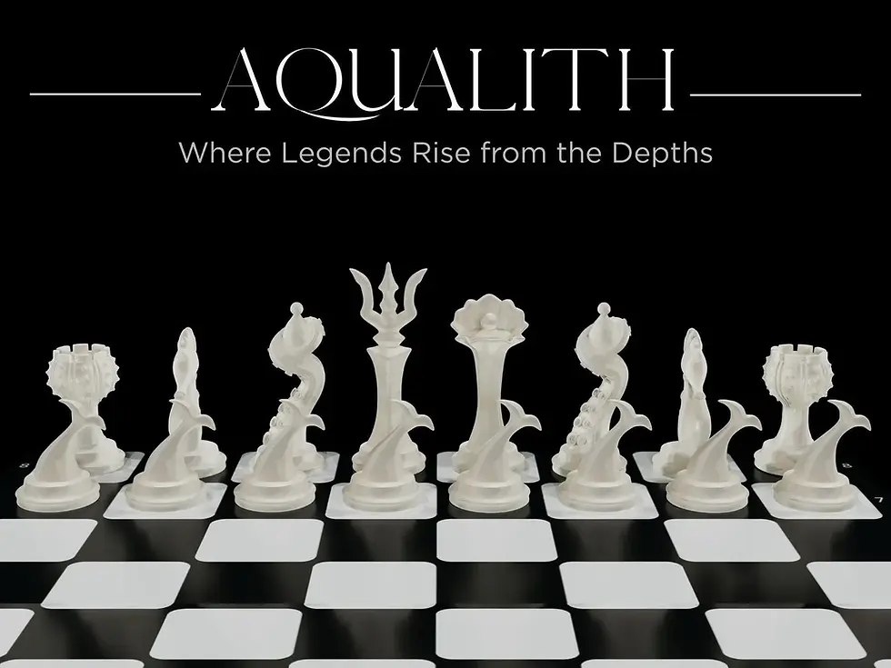 Aqualith Satranç Seti - Nosyon Design