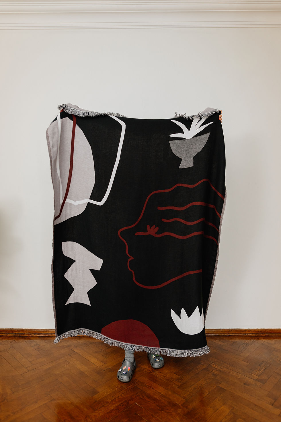 Thumbnail: Abstract Throw Battaniye - Figure