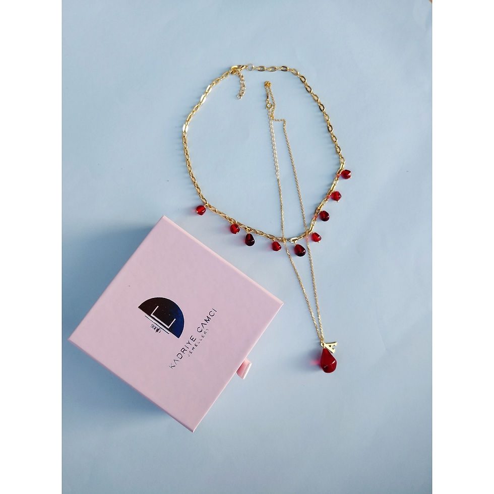 Küçük resim: Choker Nar Kolye - Kadriye Camcı