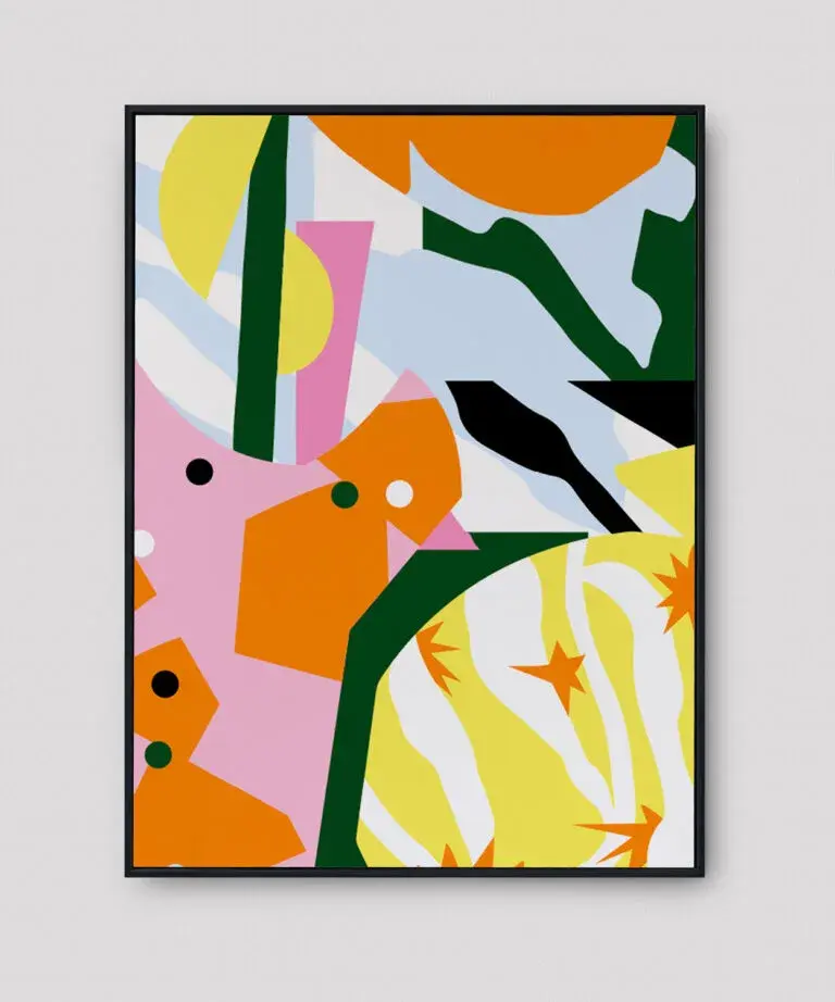 Thumbnail: A Sunny Day Art Prints Poster - Jun Objects