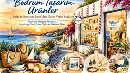 Bodrum Tasarım Ürünler: Pafta’m Bodrum Bitez’den İlham Veren Seçkiler