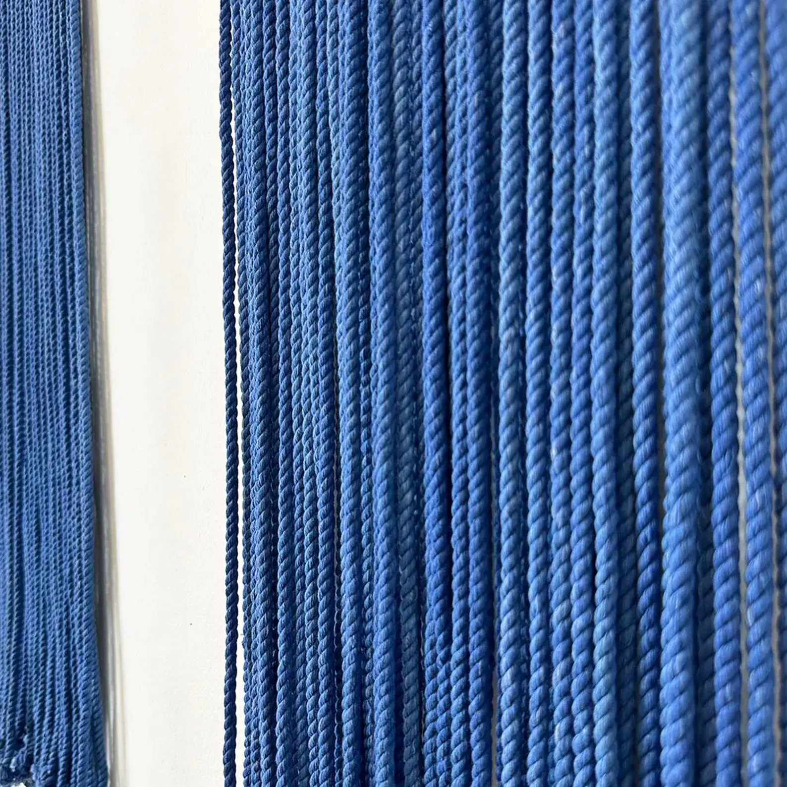 Dip Dye Fiber İplik Duvar Asması: Modern Dokuma Goblen (İkili Set) - DB Sycamore