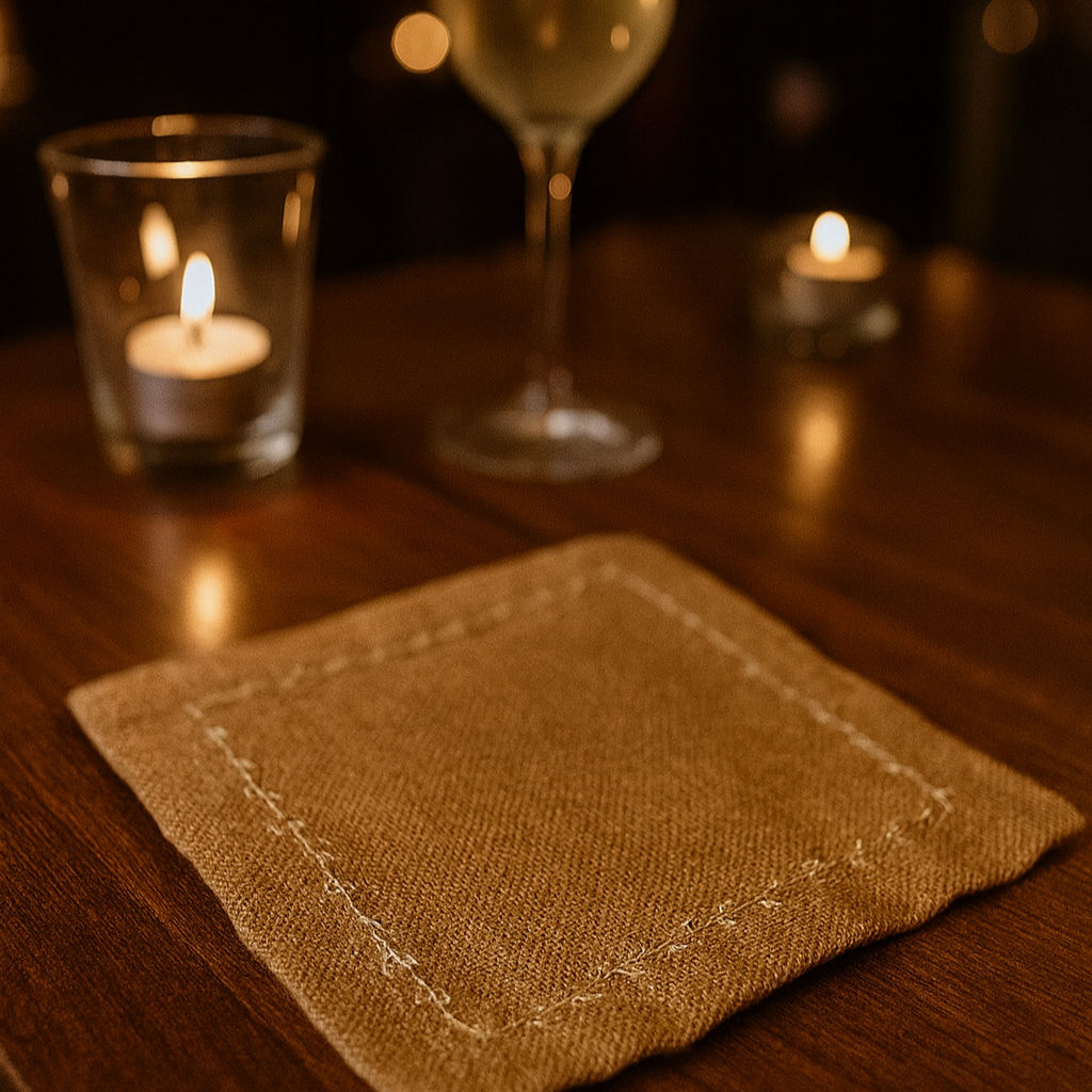 Bardak Altı - Keten Dokuma - Urba Studio