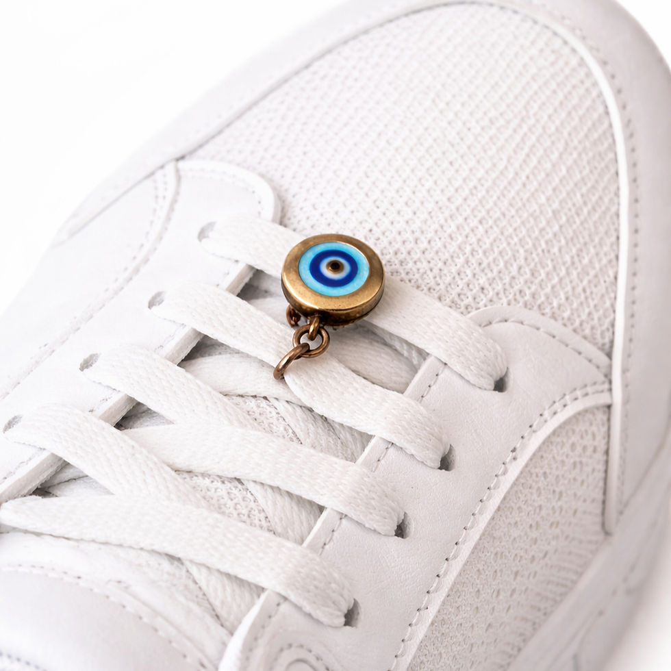 Mine İşlemeli Bronz Ayakkabı Charm - Ertan Aydınoğulları