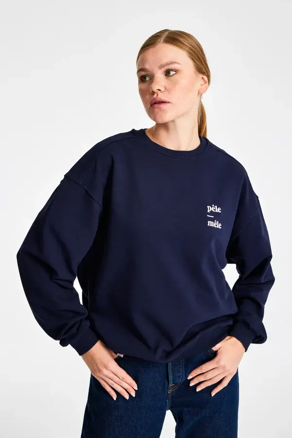 Küçük resim: Pêle-Mêle - Logo İşlemeli Sweatshirt