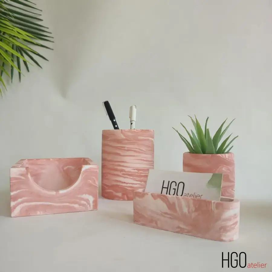 Thumbnail: 4'lü Rose Ofis Seti - HGO Atelier