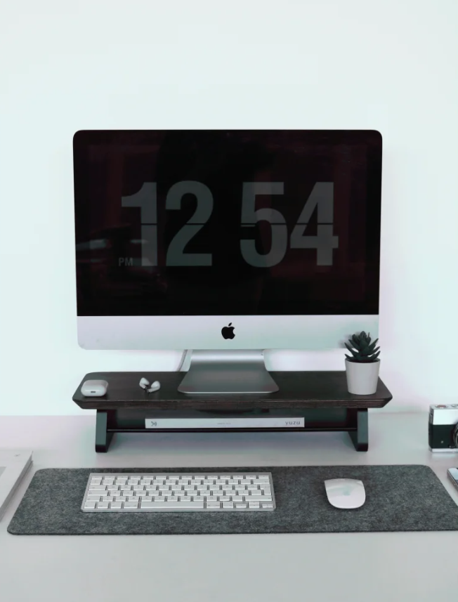 Thumbnail: Küçük Monitör Standı - Fagus Wood