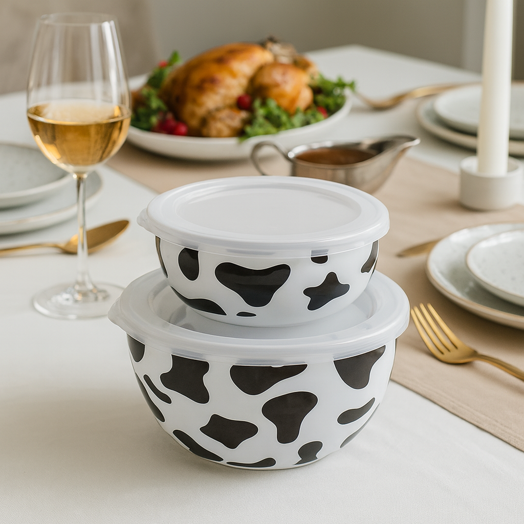 Mötilda Emaye İkili Kase Seti - EmayLab