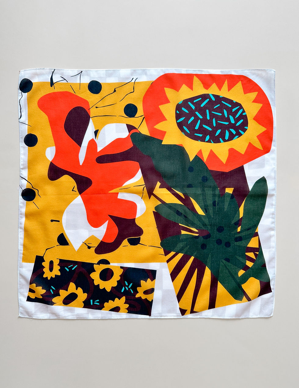 Küçük resim: Sun Flower Bandana - Jun Objects
