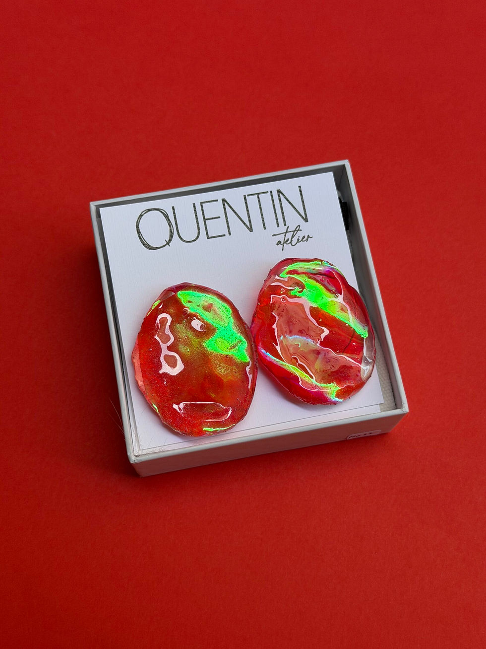 Your Time No : 27 Küpe - Quentin Atelier