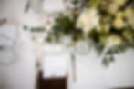 Beautiful white and green bouquet