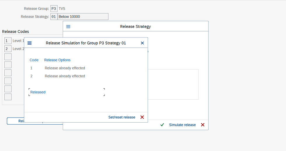 Release Strategy SAP MM