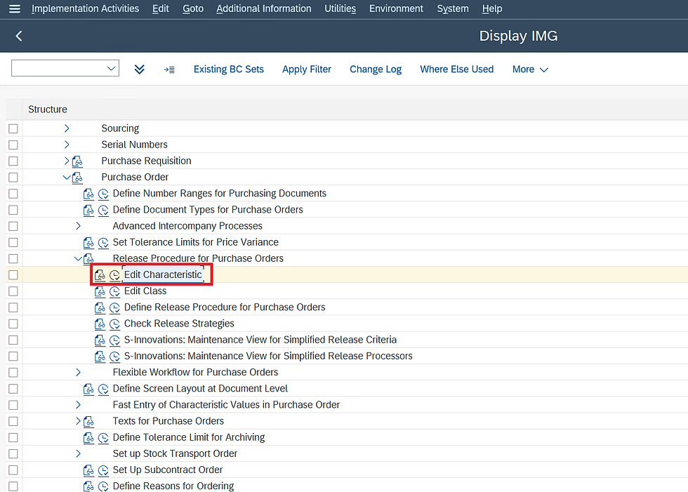 Release Strategy SAP MM