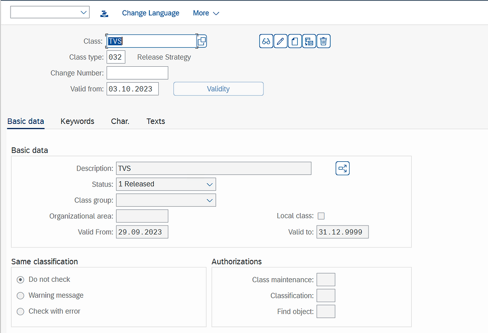 Release Strategy SAP MM