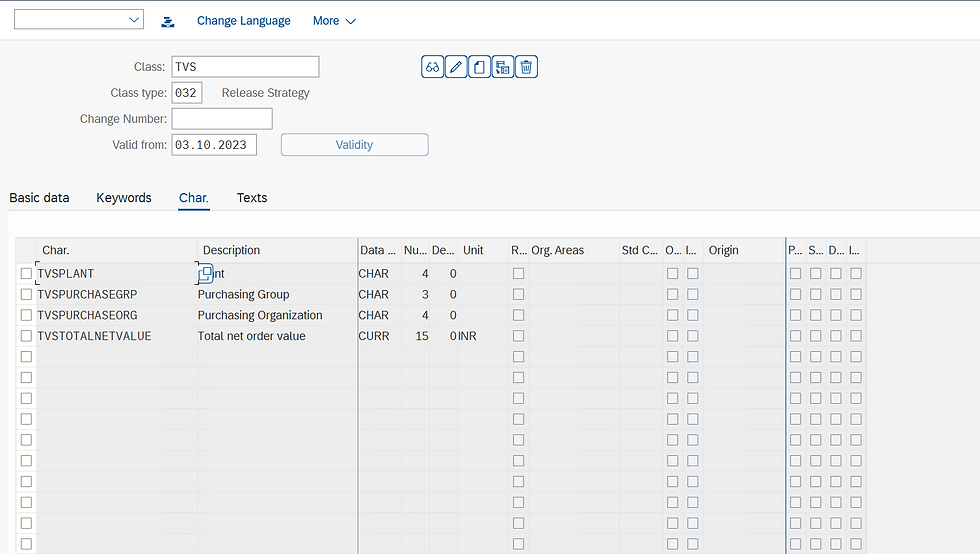 Release Strategy SAP MM
