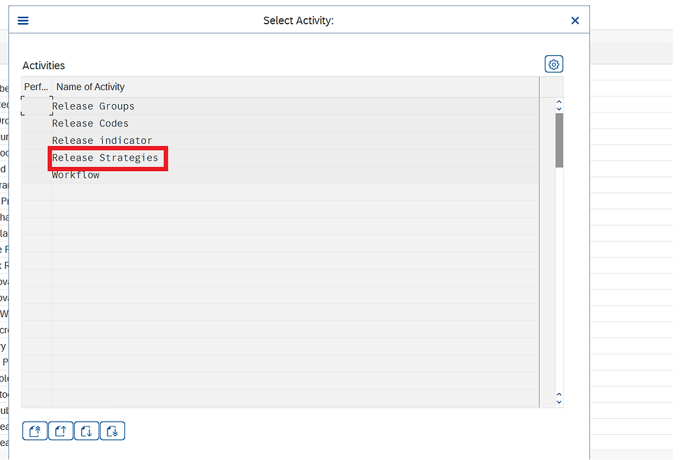 Release Strategy SAP MM