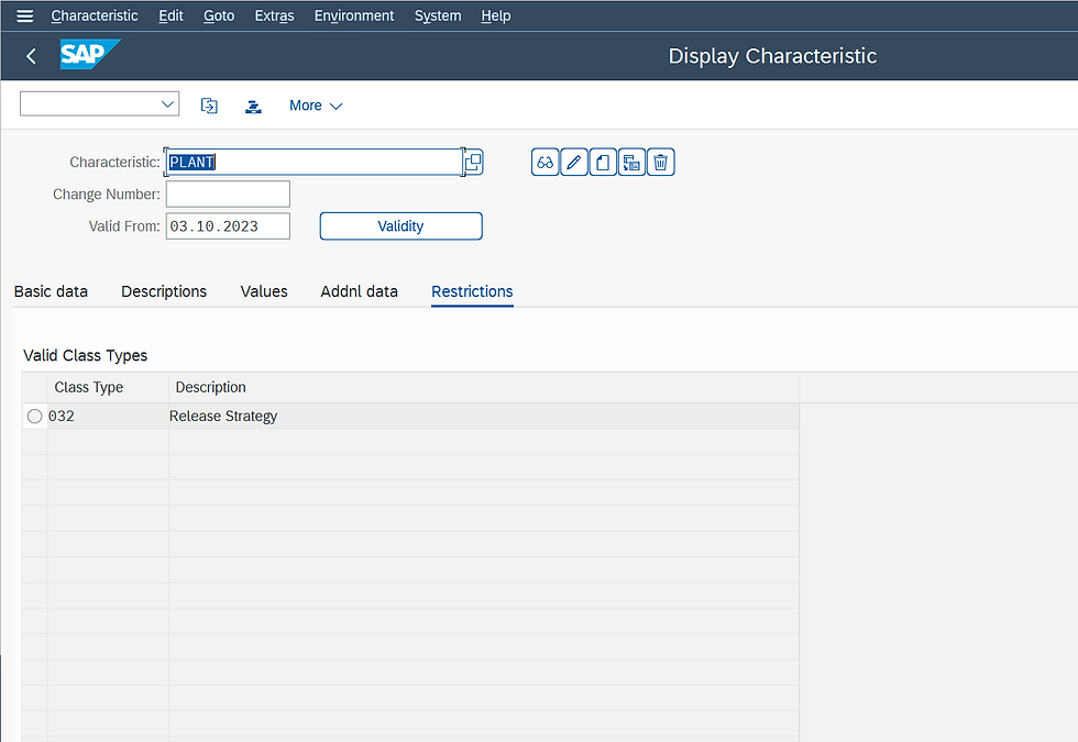 Release Strategy SAP MM