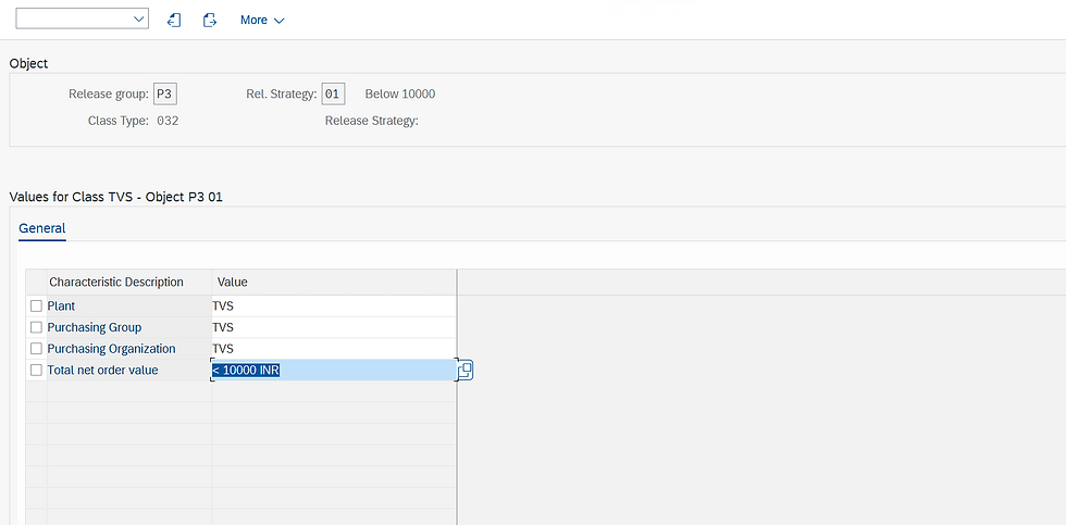 Release Strategy SAP MM