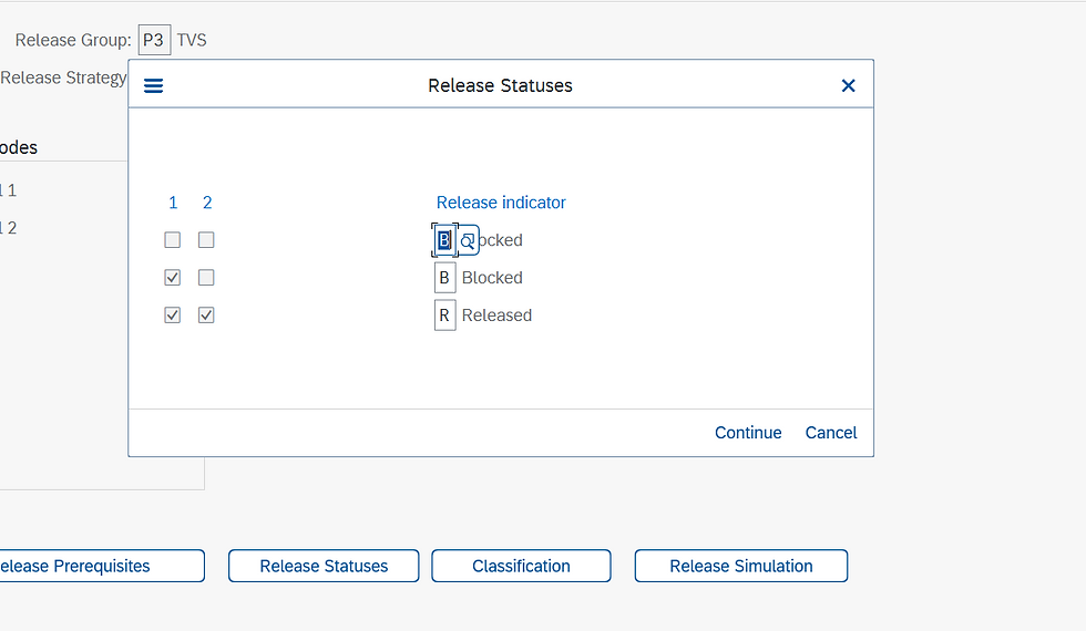 Release Strategy SAP MM