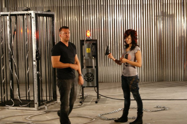 Chad Netherland behind the scenes