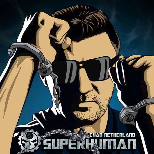 Chad Netherland Superhuman handcuff break cartoon