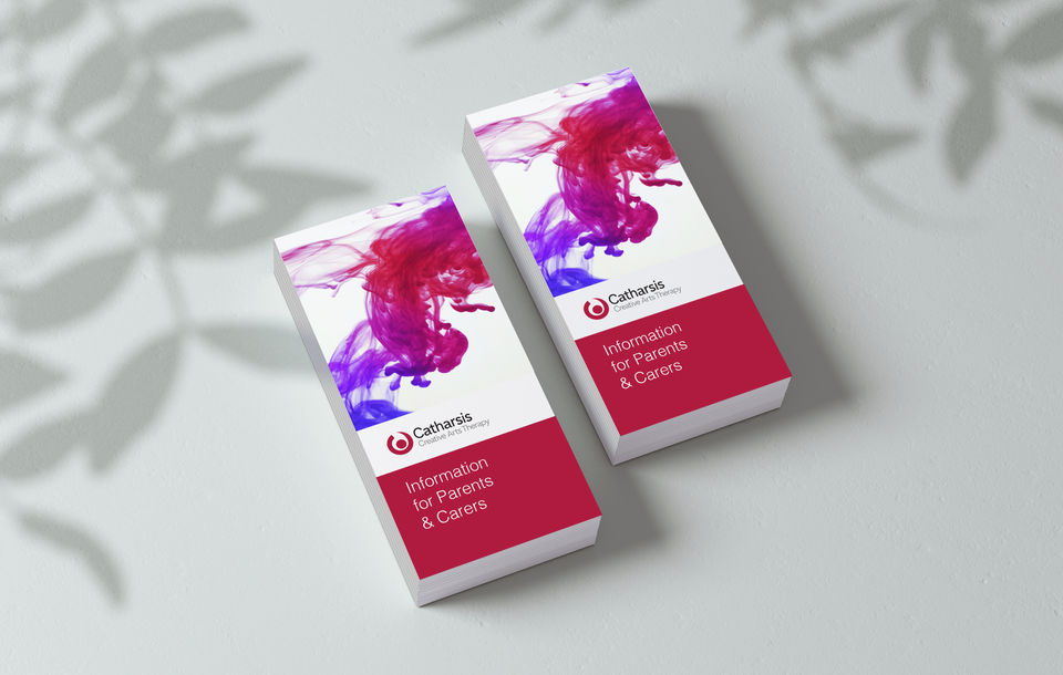DL leaflet design by Rebecca Watts Freelance Graphic Designer