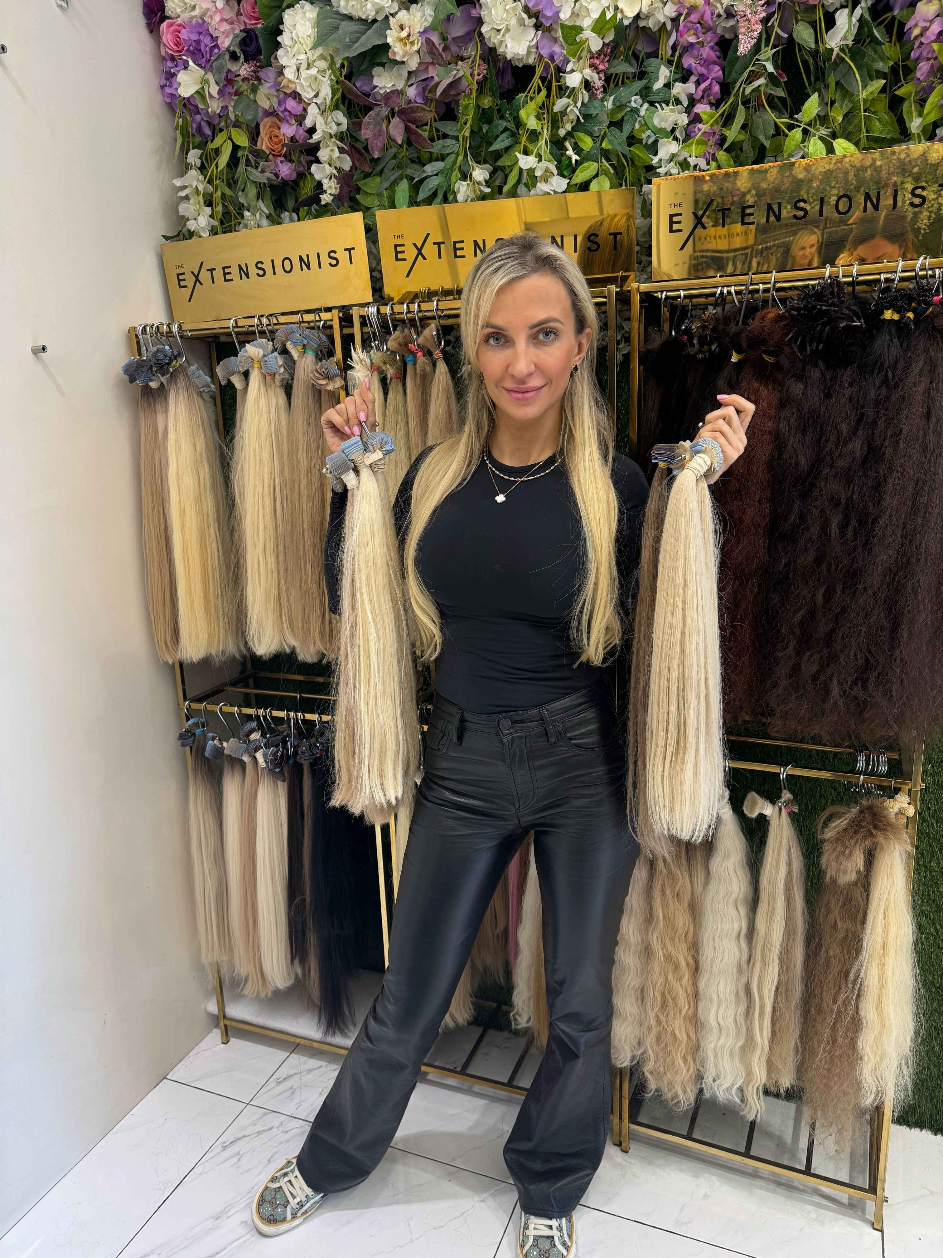 Hair extensions salon hair bundles