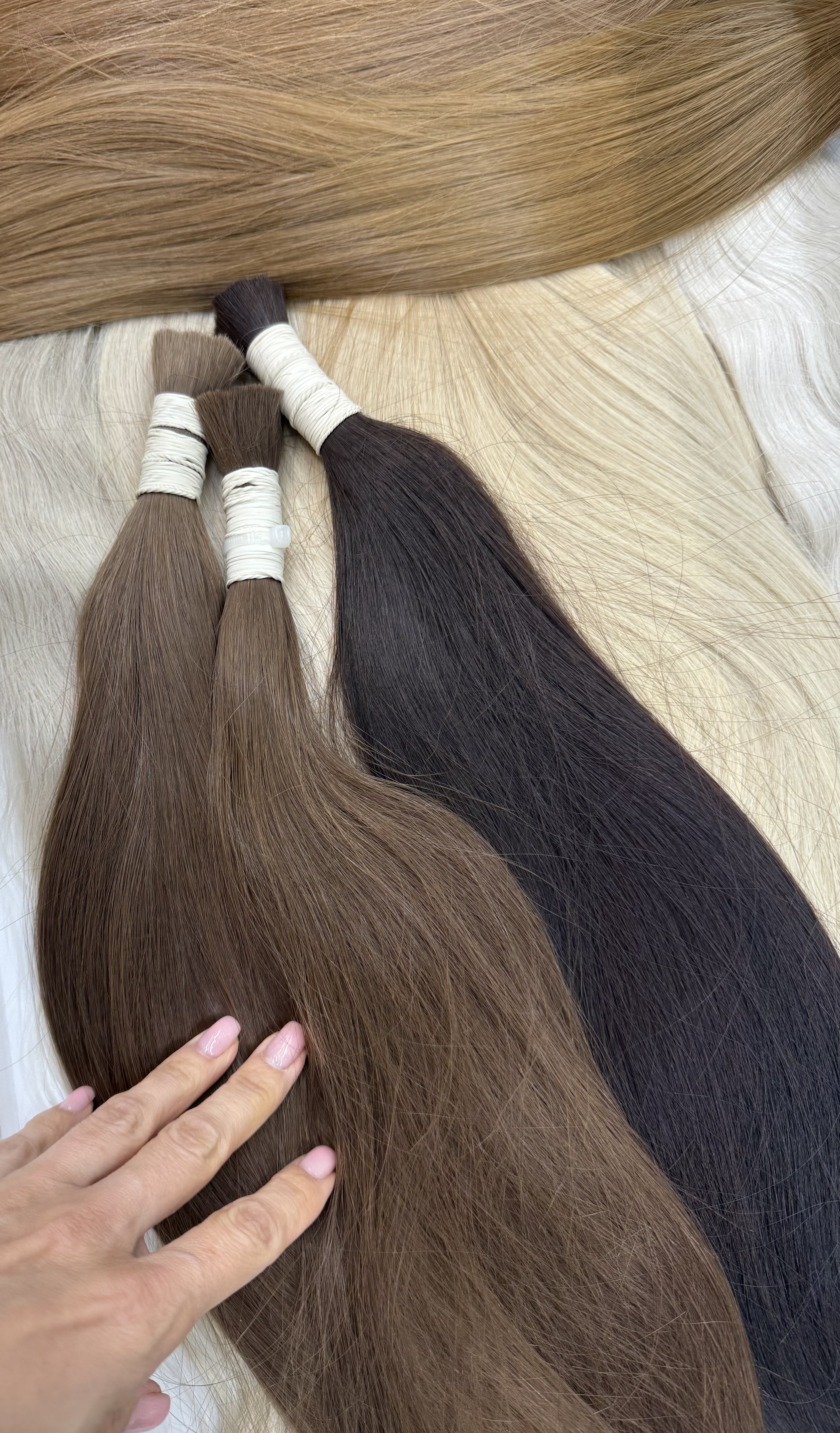 Hair extensions bundles