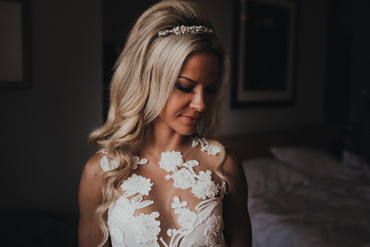 Wedding hair extensions