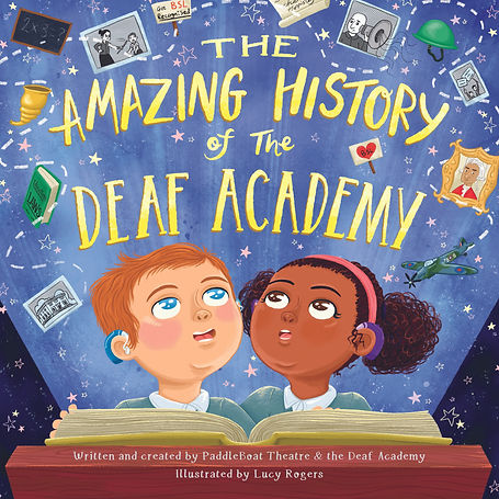 The Amazing History of the Deaf Academy book cover