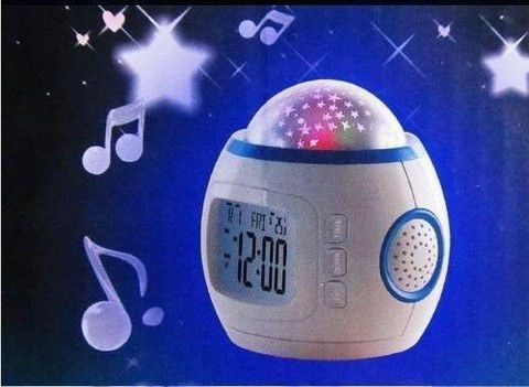 Miniatura: RELOJ CON PROYECTOR DE ESTRELLAS