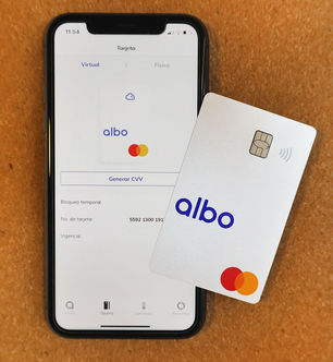albo anuncia nueva tarjeta física contactless y otra virtual con CVV dinámico