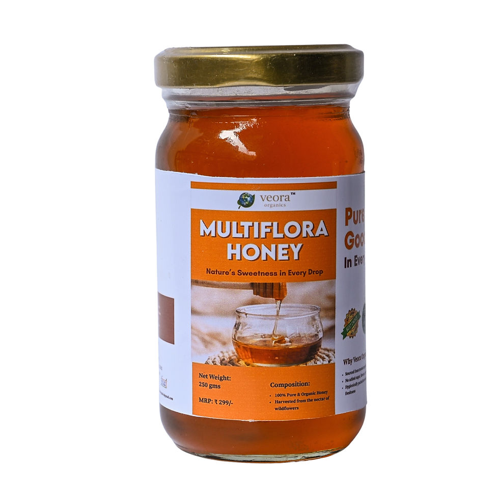 Thumbnail: Multiflora Honey – Pure & Natural (250 gm)