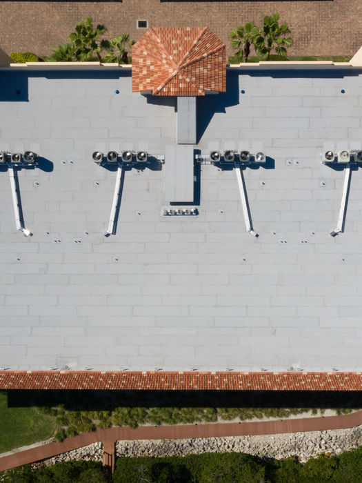R.F. Lusa and Sons Roofing and Sheetmetal Aerial photo of Hidden Lagoon