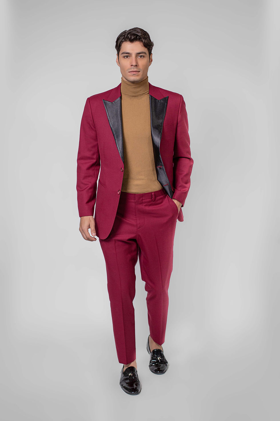 Thumbnail: Tuxedo, Crimson Red
