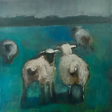 Evening Graze - SOLD
