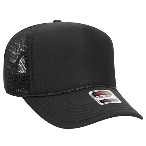Thumbnail: Blank Mid Profile Mesh Back Trucker Hat