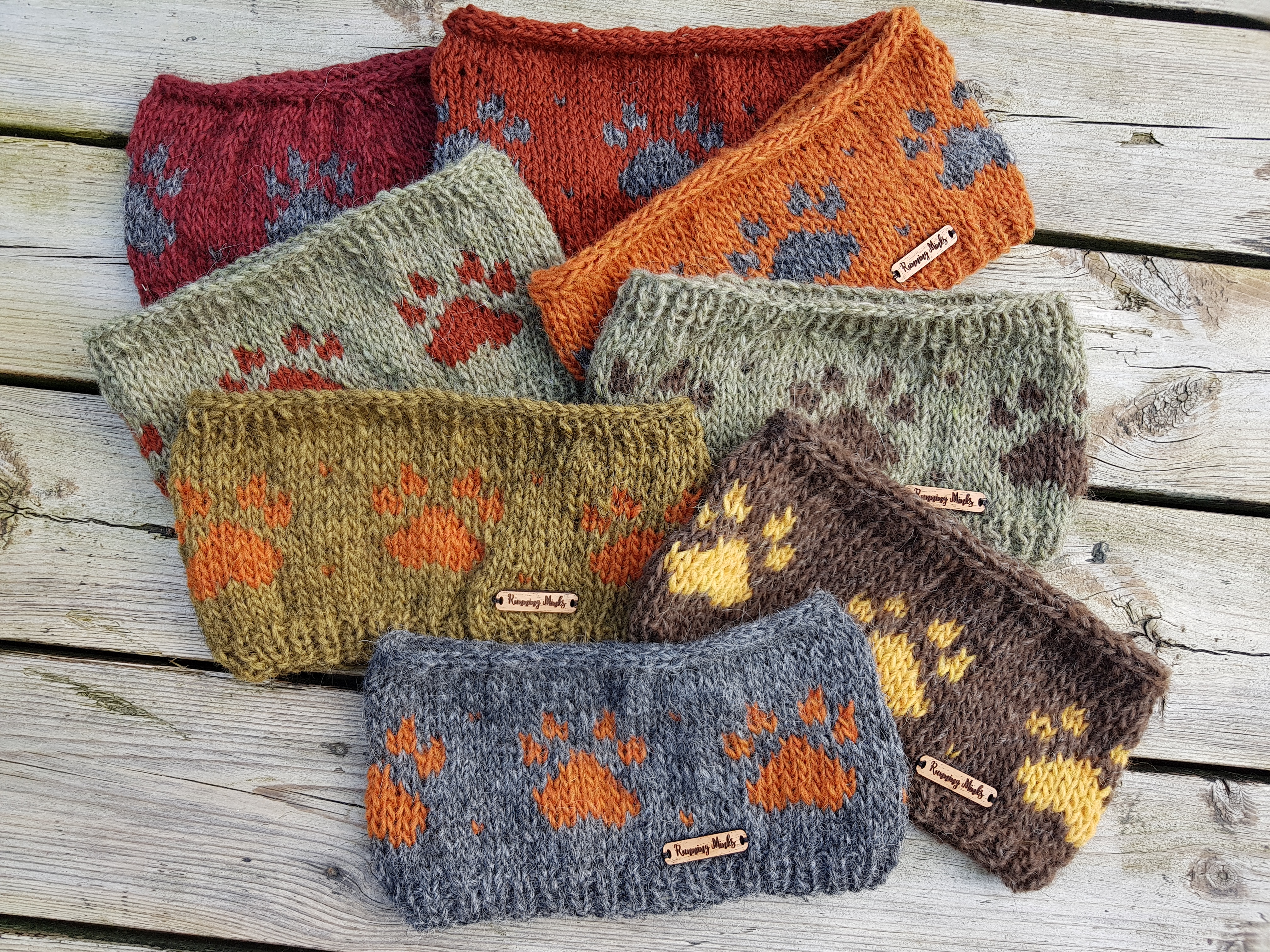 Pawprint Stirnband