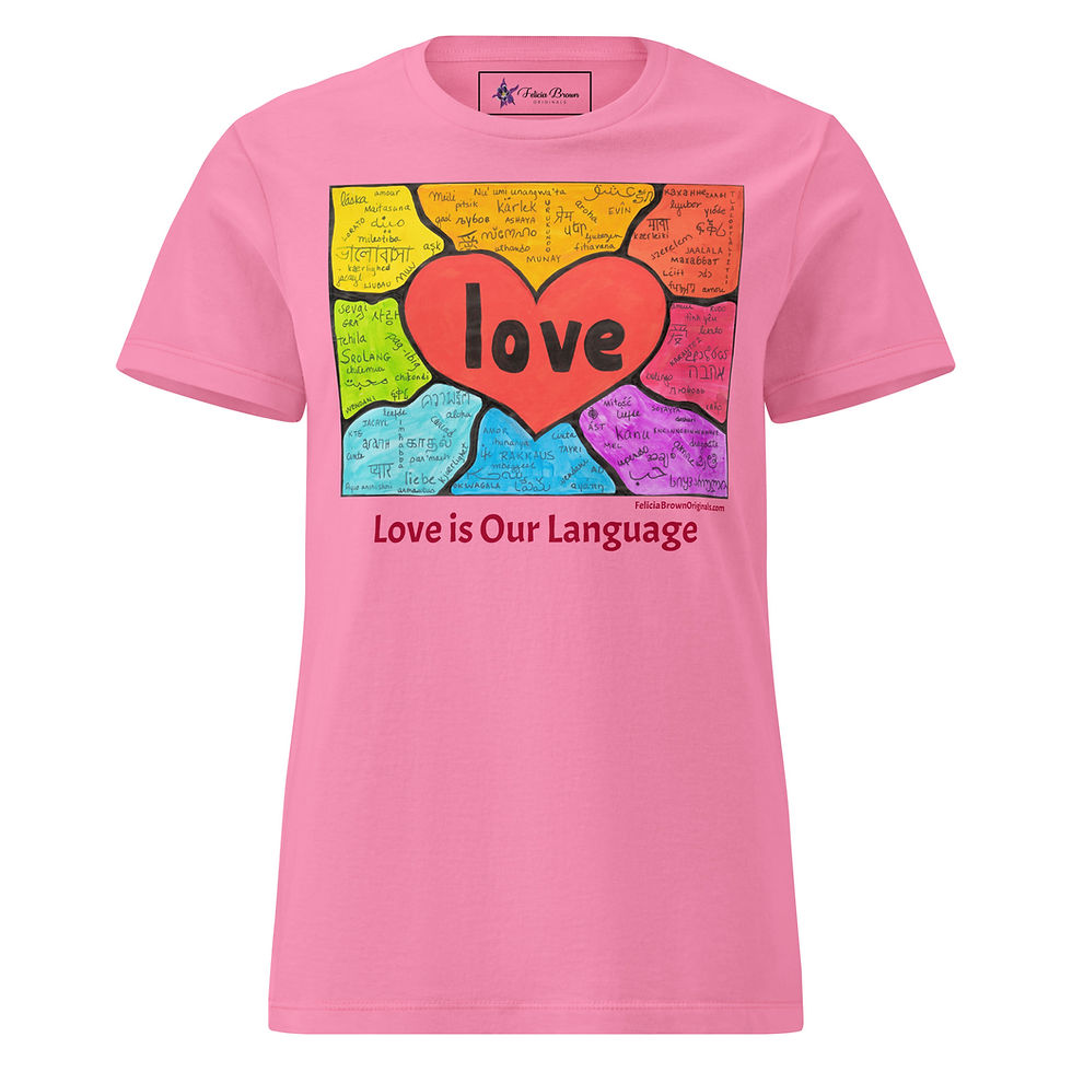 Thumbnail: "Love Is Our Language" Women’s Softstyle Tee