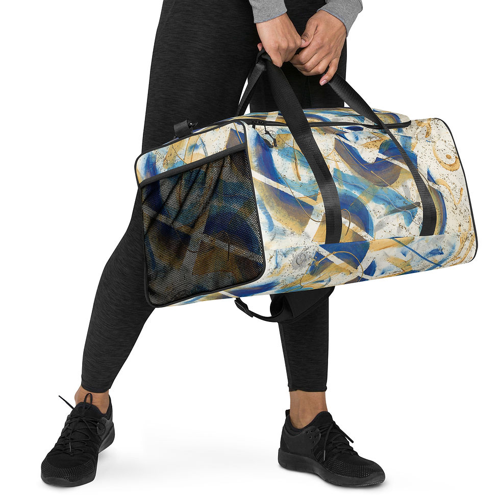 Thumbnail: "Golden Blues" Duffle Bag