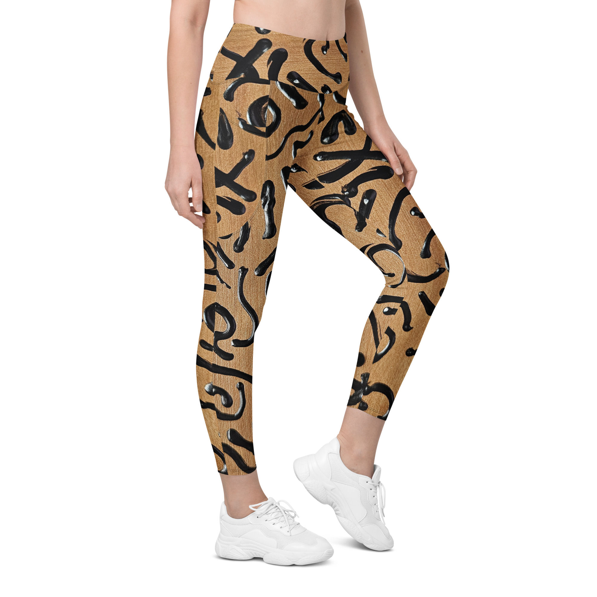 "Hidden Messages" Leggings with Pockets