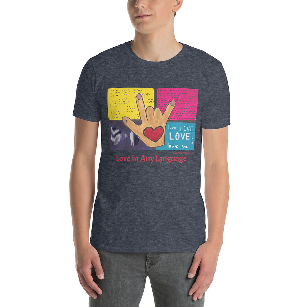 Thumbnail: "Love in Any Language" Unisex T-Shirt