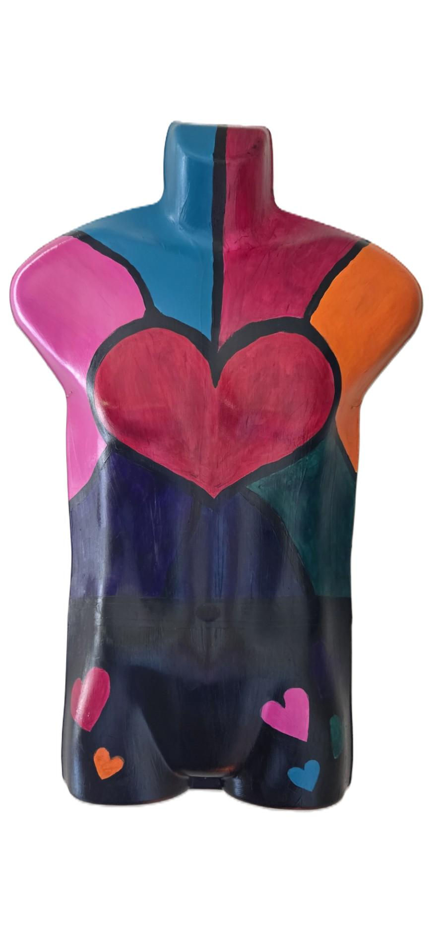 "Shane" - Acrylic on Mannequin - $275