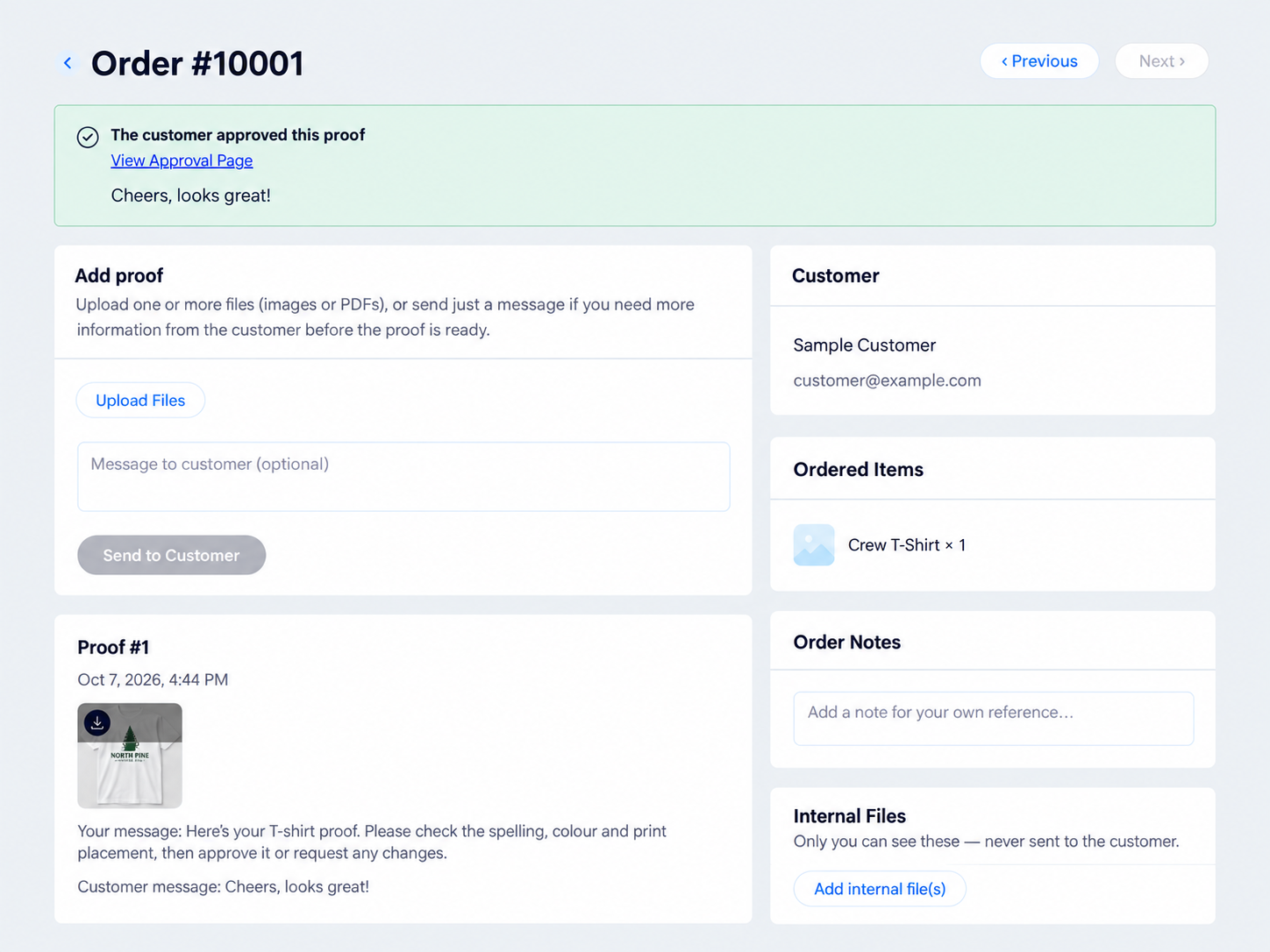 Proof Manager screenshot 5