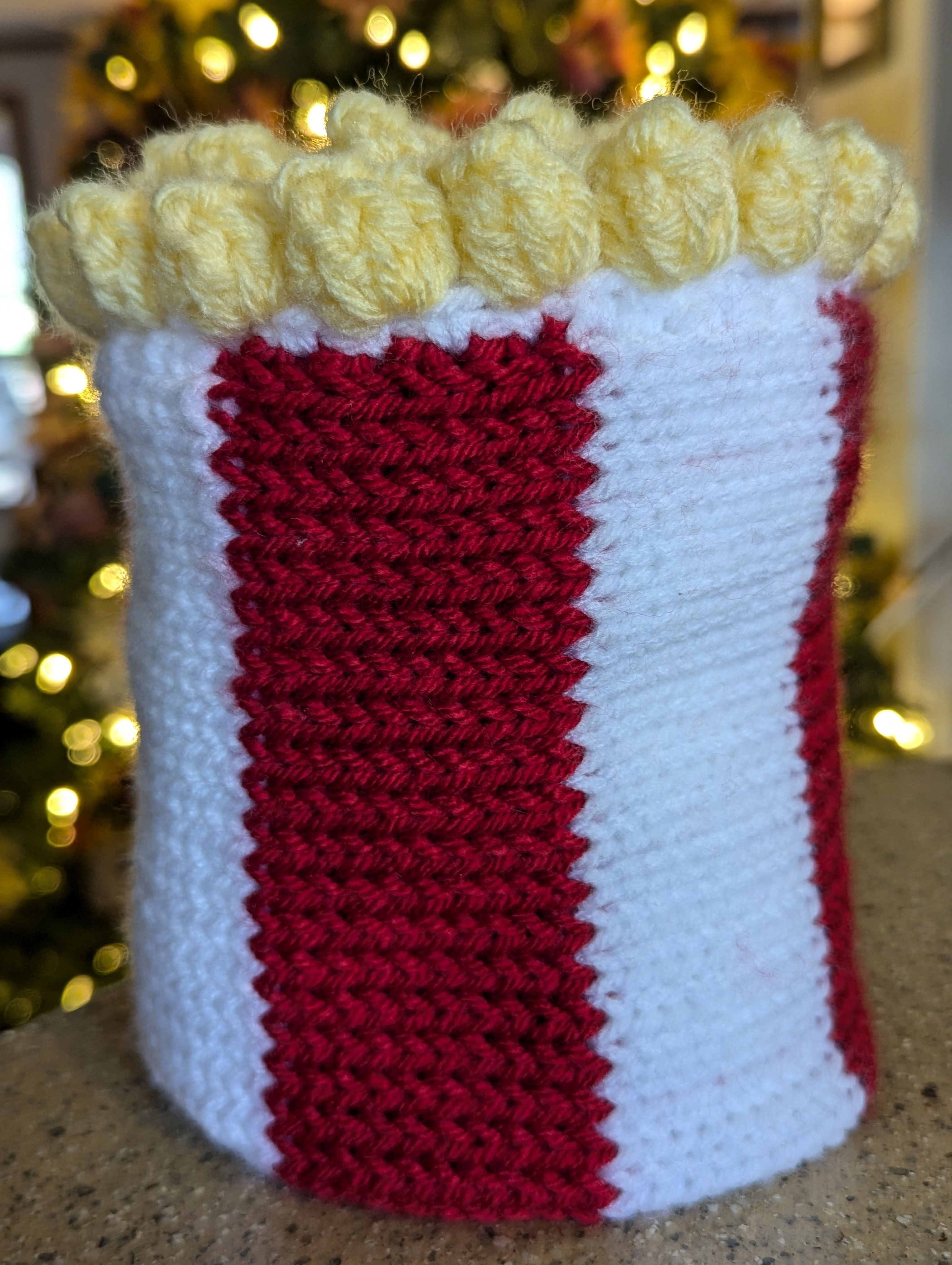 "Popcorn Bucket" Transforming Scarf