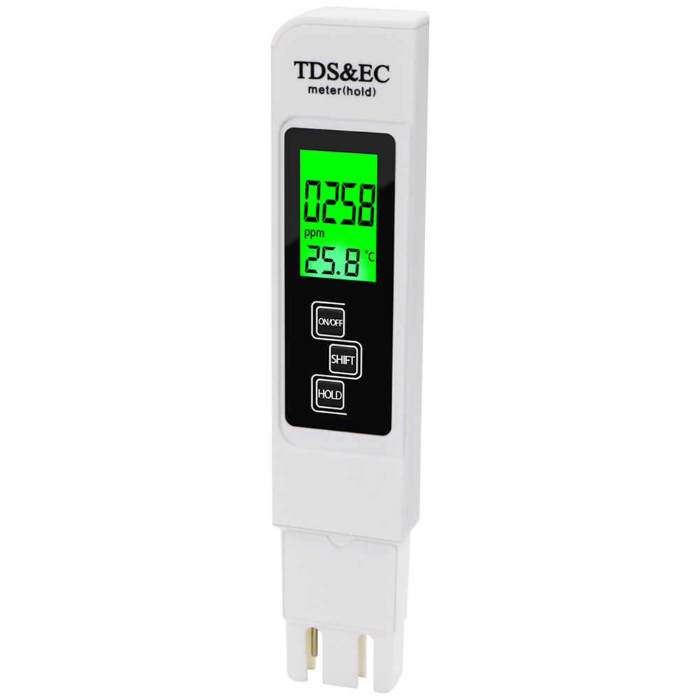 EC TDS Tester PH Meter Analyzer Purity Testing Pen Aquarium Pool Water Quality S