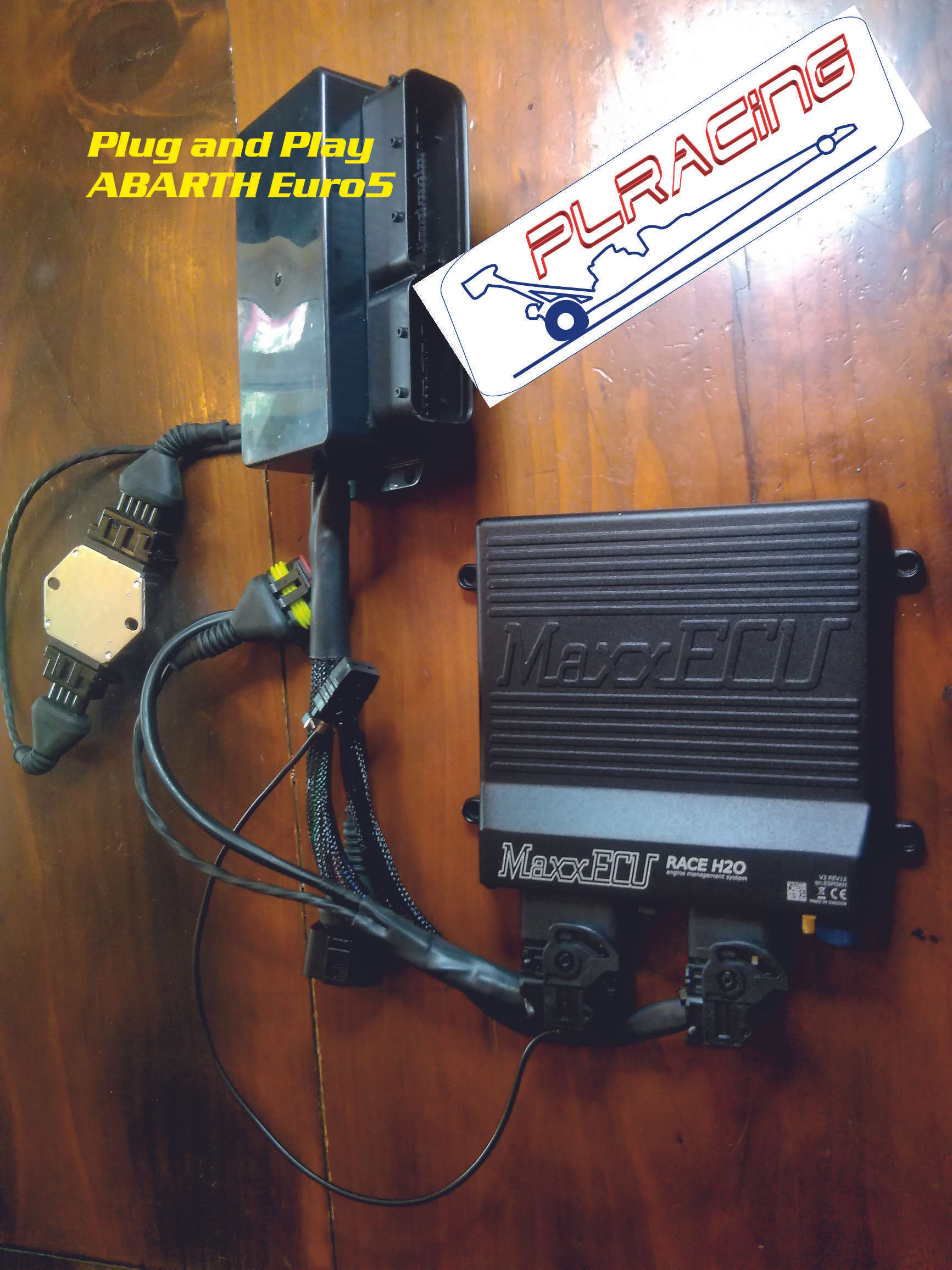 Centralina PnP MaxxECU Race per Abarth T-Jet