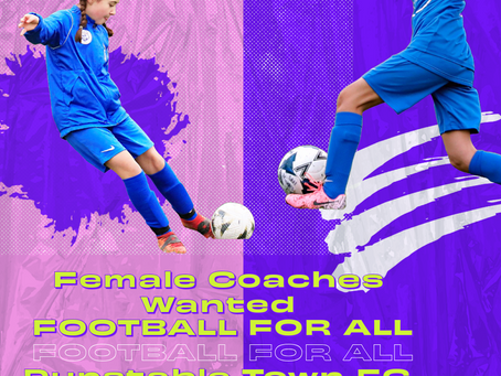 Youth News: Club look to increase female participation in youth section.