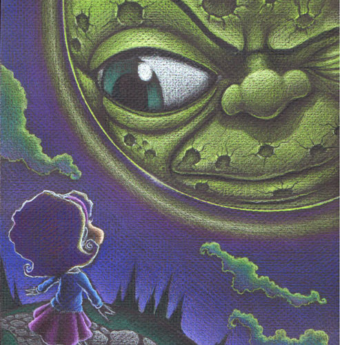 Colored Pencil on Paper by Corey Barba.